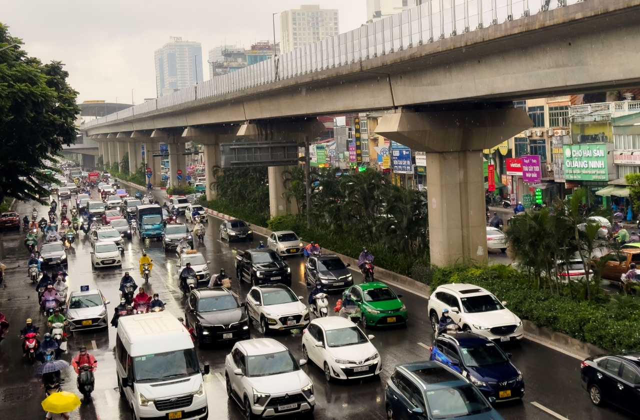 Cảnh tượng ở Hà Nội sáng 14/10 - Ảnh 11.
