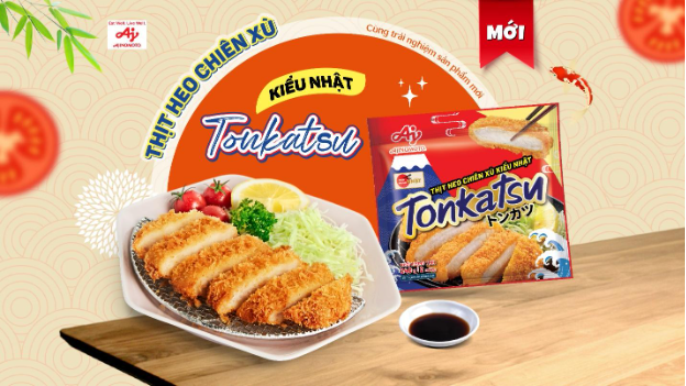 Chưa tới 10 phút có ngay món thịt heo chiên xù mang đậm màu sắc ẩm thực Nhật Bản - Ảnh 1. Chưa tới 10 phút có ngay món thịt heo chiên xù mang đậm màu sắc ẩm thực Nhật Bản - Ảnh 1.