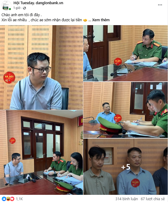 Nhóm đấu tố có động thái gây bất ngờ ngay sau khi Shark Bình bị bắt - Ảnh 1. Nhóm đấu tố có động thái gây bất ngờ ngay sau khi có thông tin Shark Bình bị bắt - Ảnh 1.