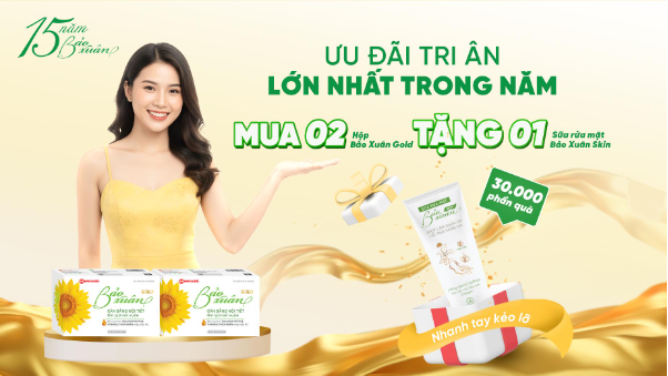 Bảo Xuân - tri ân phái đẹp với ưu đãi đặc biệt nhân dịp 15 năm đồng hành - Ảnh 1. Bảo Xuân - tri ân phái đẹp với ưu đãi đặc biệt nhân dịp 15 năm đồng hành - Ảnh 1.