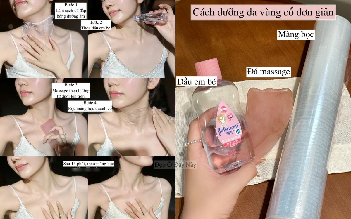 Bí kíp của phụ nữ Trung Quốc: Chỉ 15 phút mỗi ngày để "là phẳng" nếp nhăn vùng cổ - Ảnh 3. Bí kíp của phụ nữ Trung Quốc: Chỉ 15 phút mỗi ngày để "là phẳng" nếp nhăn vùng cổ - Ảnh 3.