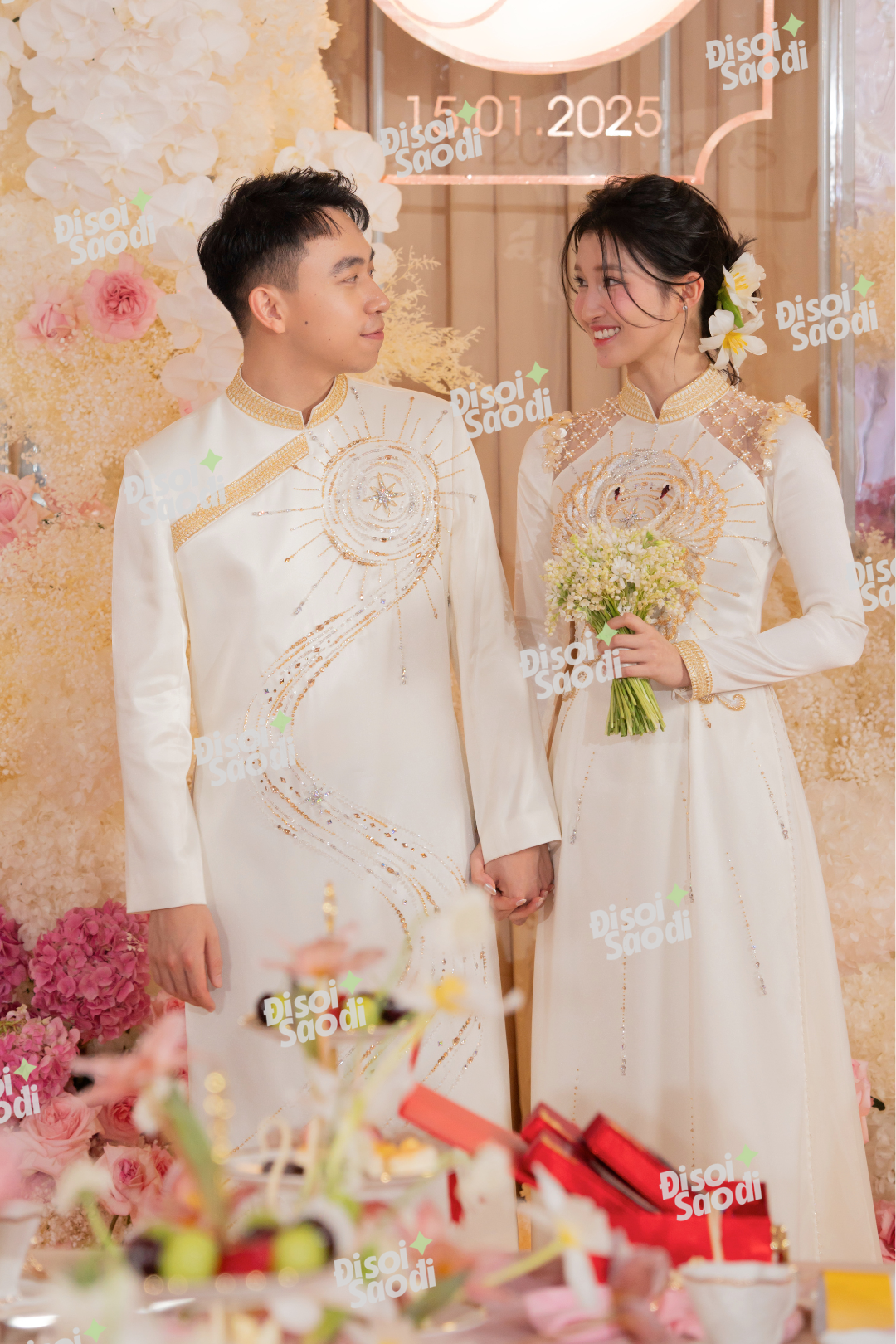 Hỷ sự 0 vàng của thiếu gia Phan Hoàng và ái nữ “tài phiệt”: Giật mình nhìn sang các đám cưới siêu giàu khác - Ảnh 13. Hỷ sự 0 vàng của thiếu gia Phan Hoàng và ái nữ “tài phiệt”: Giật mình nhìn sang các đám cưới siêu giàu khác - Ảnh 13.