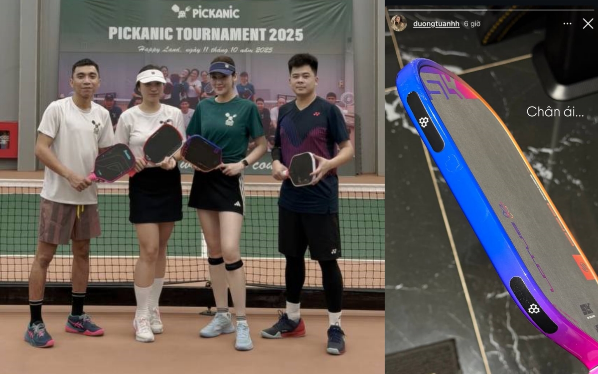 Một dâu hào môn là vợt thủ đáng gờm, sắm hẳn vợt pickleball dành riêng cho thị trường Việt Nam- Ảnh 2. Một dâu hào môn là vợt thủ đáng gờm, sắm hẳn vợt pickleball dành riêng cho thị trường Việt Nam- Ảnh 2.
