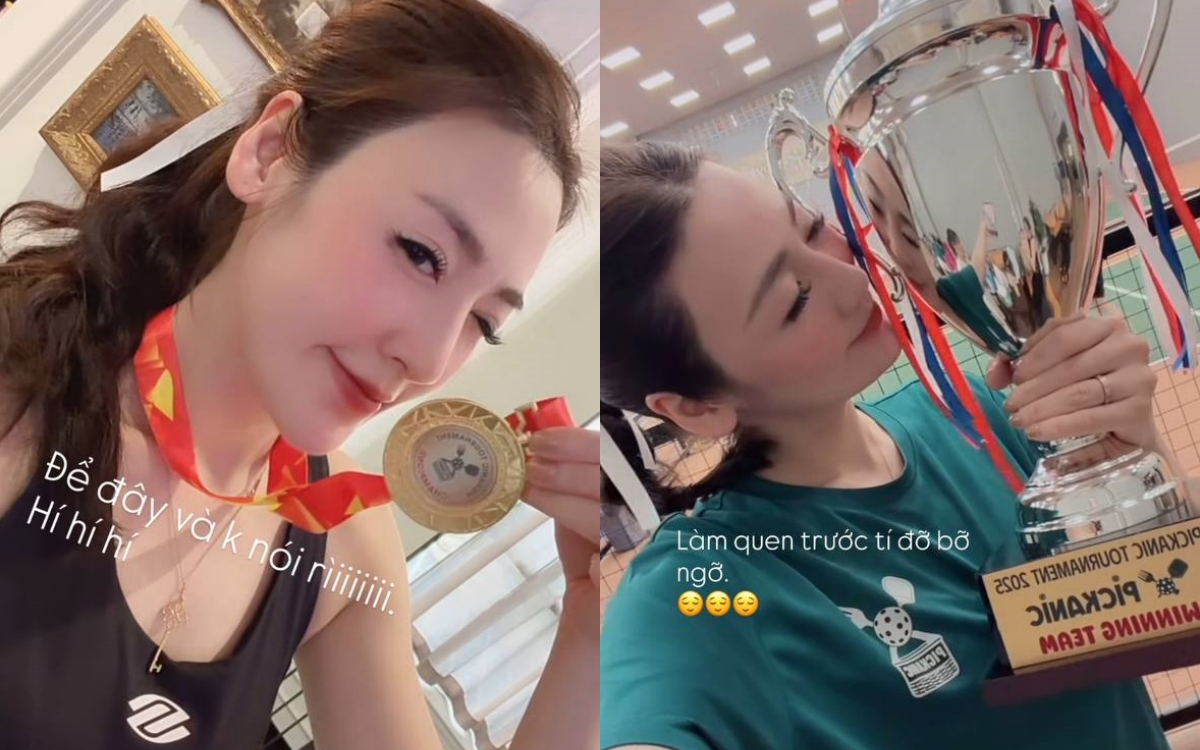 Một dâu hào môn là vợt thủ đáng gờm, sắm hẳn vợt pickleball dành riêng cho thị trường Việt Nam- Ảnh 3. Một dâu hào môn là vợt thủ đáng gờm, sắm hẳn vợt pickleball dành riêng cho thị trường Việt Nam- Ảnh 3.