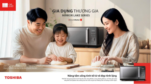 Lò vi sóng tinh lặng tinh tế từ Toshiba: Hô biến tiệc thương gia từ gian bếp nhà - Ảnh 1. Lò vi sóng tinh lặng tinh tế từ Toshiba: Hô biến tiệc thương gia từ gian bếp nhà - Ảnh 1.