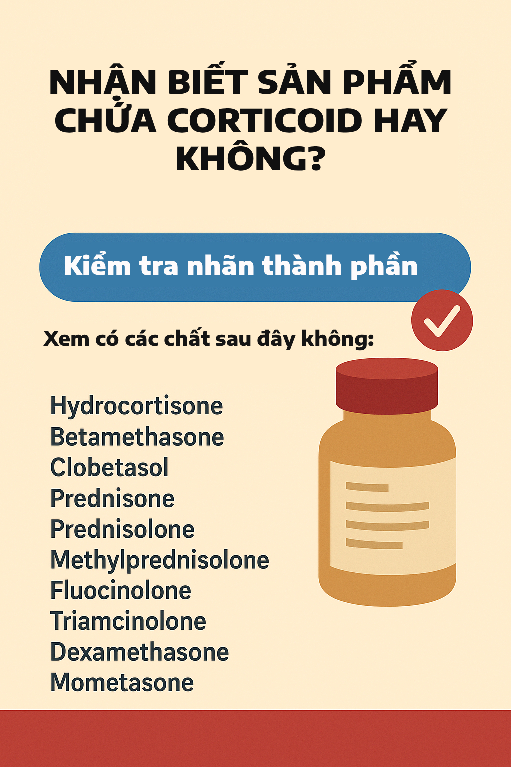 Choáng với cánh tay của cụ bà lạm dụng corticoid, da &quot;mỏng tang&quot;, chạm nhẹ cũng chảy máu: Corticoid có trong sản phẩm nào?- Ảnh 6.