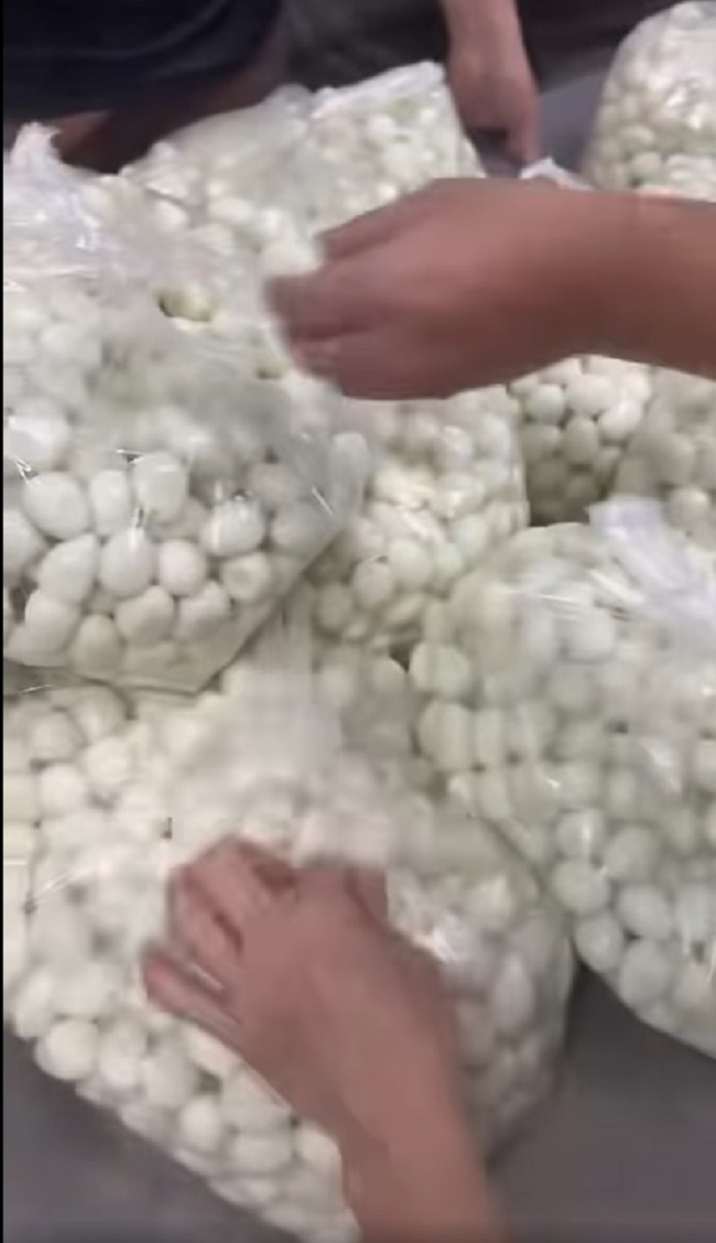 Bếp ăn của trường tiểu học ở Hà Nội nhập trứng bốc mùi: Có phụ huynh lựa chọn cho con nghỉ học - Ảnh 1. Bếp ăn của trường tiểu học ở Hà Nội nhập trứng bốc mùi: Có phụ huynh lựa chọn cho con nghỉ học - Ảnh 1.