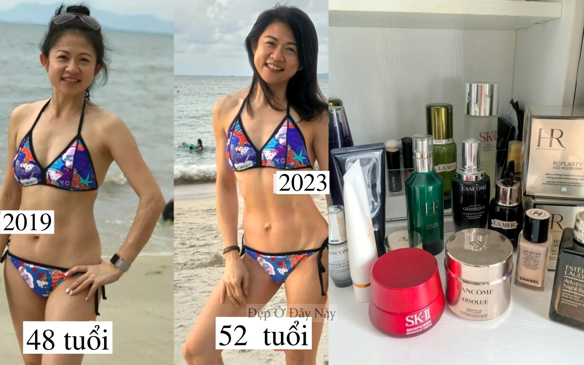 Người mẹ 54 tuổi trông như bạn của con gái: Thân hình săn chắc, da căng bóng nhờ sống kỷ luật suốt 10 năm - Ảnh 5. Người mẹ 54 tuổi trông như bạn của con gái: Thân hình săn chắc, da căng bóng nhờ sống kỷ luật suốt 10 năm - Ảnh 5.