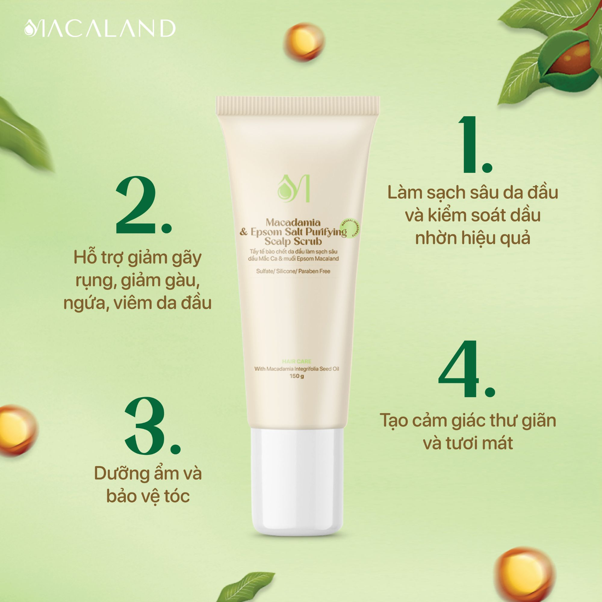 Mái tóc sạch bong, chắc khỏe từ gốc nhờ 5 lọ tẩy da chết da đầu "made in Vietnam" - Ảnh 8. Mái tóc sạch bong, chắc khỏe từ gốc nhờ 5 lọ tẩy da chết da đầu "made in Vietnam" - Ảnh 8.