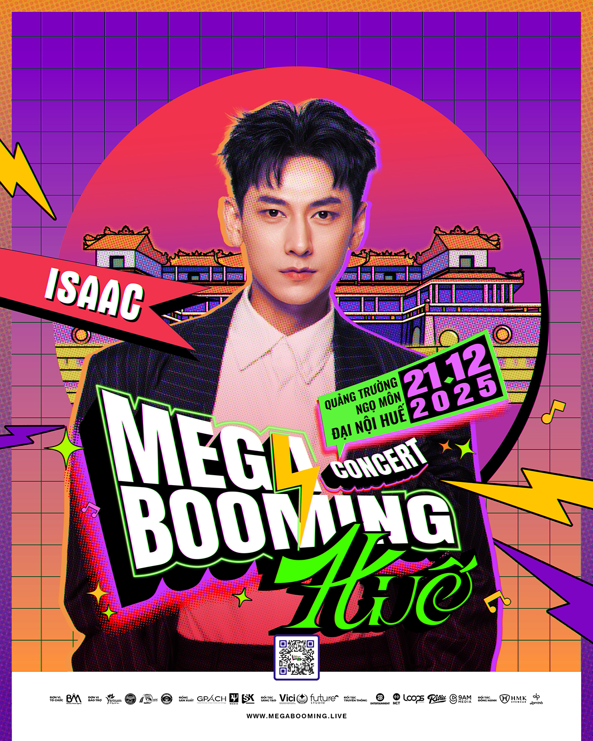 Isaac, Ho&agrave;ng Dũng, B Ray c&ugrave;ng d&agrave;n nghệ sĩ hội tụ tại Huế - Ảnh 2.