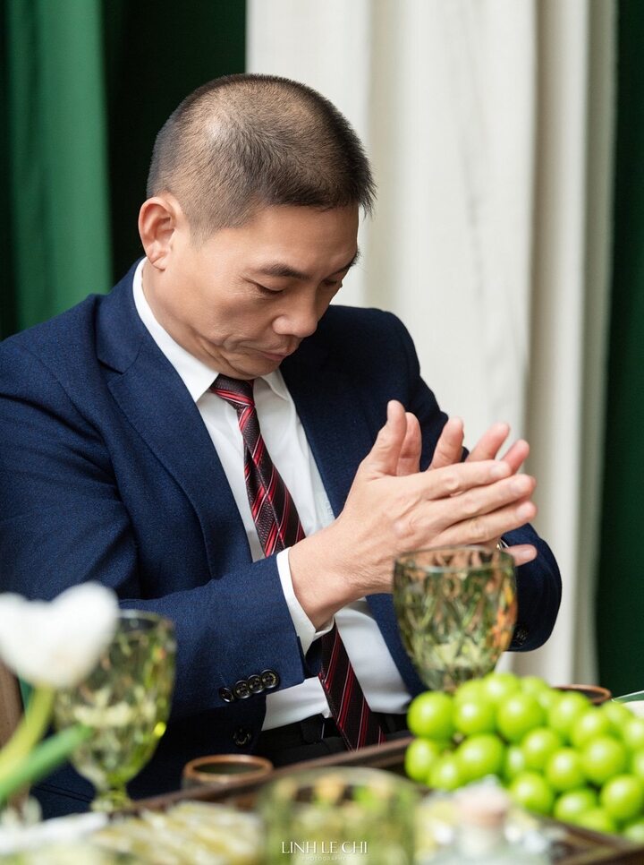 Phát biểu xúc động của bố chồng Hoa hậu Đỗ Thị Hà - Ảnh 4. Phát biểu xúc động của bố chồng Hoa hậu Đỗ Thị Hà - Ảnh 4.