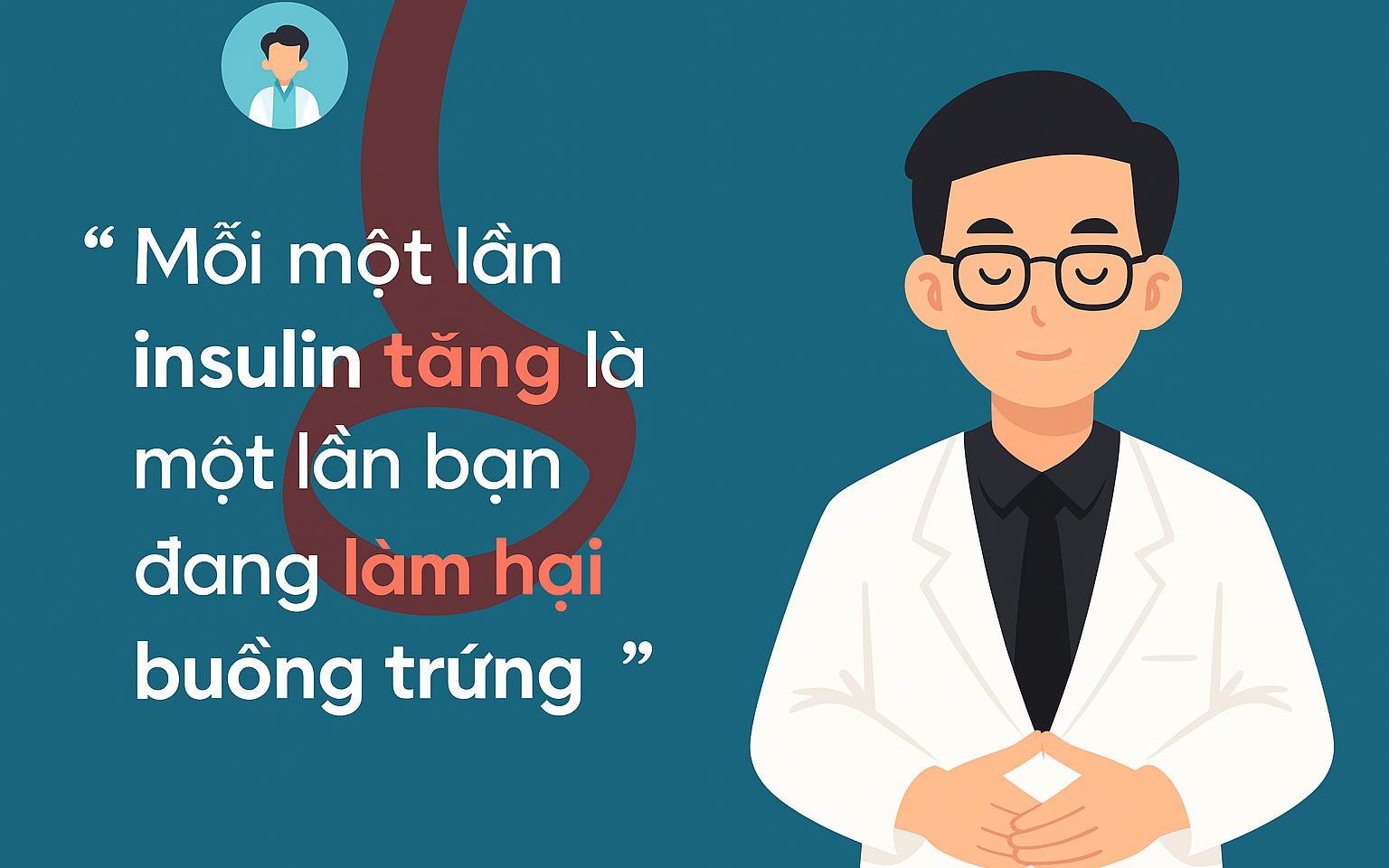 Bác sĩ phát ngôn &quot;Insulin tăng là bạn đang làm hại buồng trứng&quot; khiến MXH náo loạn: Nhiều ý kiến chuyên môn phản đối