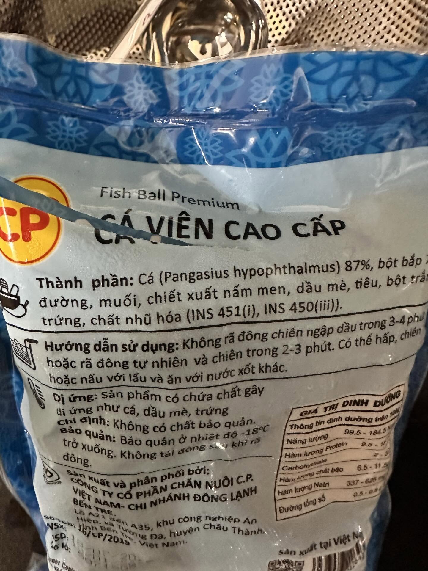 Bịch cá viên chiên “quý phái” nhất Việt Nam- Ảnh 1. Bịch cá viên chiên “quý phái” nhất Việt Nam- Ảnh 1.