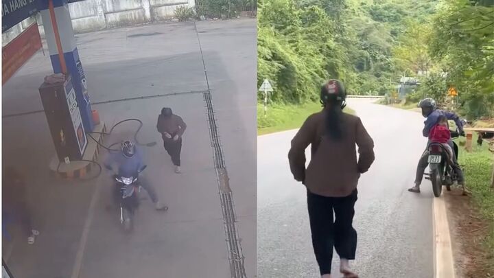 Dân mạng cười ngất với cảnh chồng quên vợ ở cây xăng, nhân viên phải 'cứu net' - Ảnh 2.