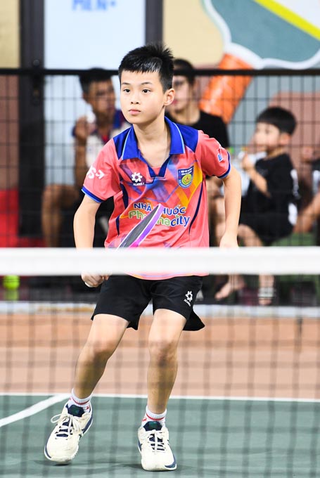 Gặp sao nhí Pickleball 10 tuổi vô địch giải U12, đánh ngang ngửa với người lớn trình 3.0- Ảnh 9. Gặp sao nhí Pickleball 10 tuổi vô địch giải U12, đánh ngang ngửa với người lớn trình 3.0- Ảnh 9.