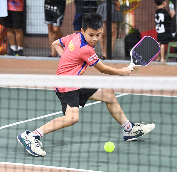 Gặp sao nhí Pickleball 10 tuổi vô địch giải U12, đánh ngang ngửa với người lớn trình 3.0- Ảnh 15. Gặp sao nhí Pickleball 10 tuổi vô địch giải U12, đánh ngang ngửa với người lớn trình 3.0- Ảnh 15.