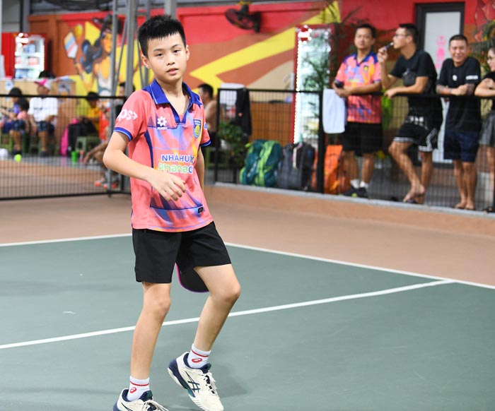 Gặp sao nhí Pickleball 10 tuổi vô địch giải U12, đánh ngang ngửa với người lớn trình 3.0- Ảnh 11. Gặp sao nhí Pickleball 10 tuổi vô địch giải U12, đánh ngang ngửa với người lớn trình 3.0- Ảnh 11.