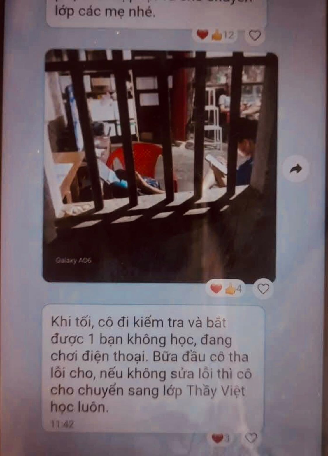 Đang ăn cơm thì nhận tin nhắn cô giáo, học sinh nổi da gà: "Hú hồn, sợ hơn cả thám tử" - Ảnh 2. Đang ăn cơm thì nhận tin nhắn cô giáo, học sinh nổi da gà: "Hú hồn, sợ hơn cả thám tử" - Ảnh 2.