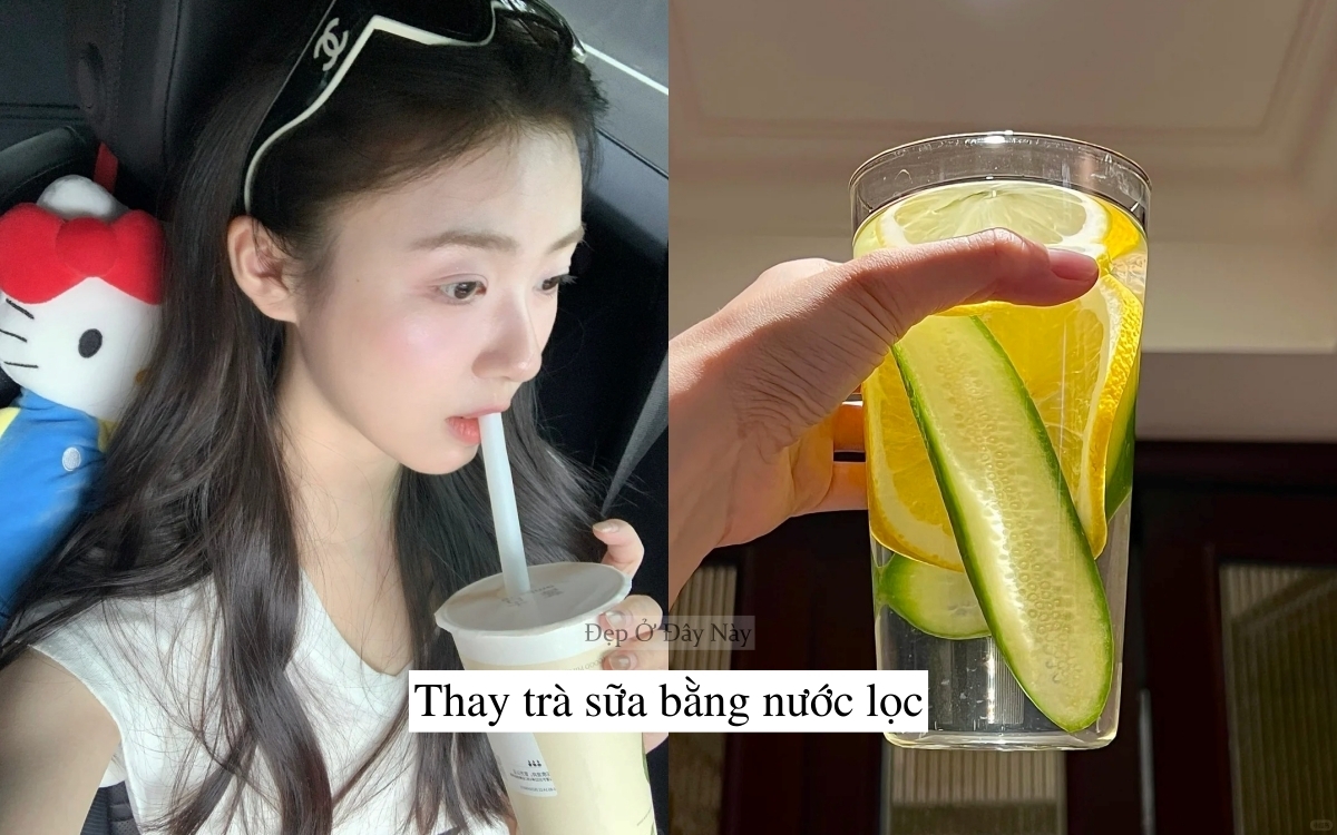 Cô gái bỏ trà sữa 3 tháng, da căng sáng như vừa đi spa dưỡng chuyên sâu - Ảnh 3. Cô gái bỏ trà sữa 3 tháng, da căng sáng như vừa đi spa dưỡng chuyên sâu - Ảnh 3.