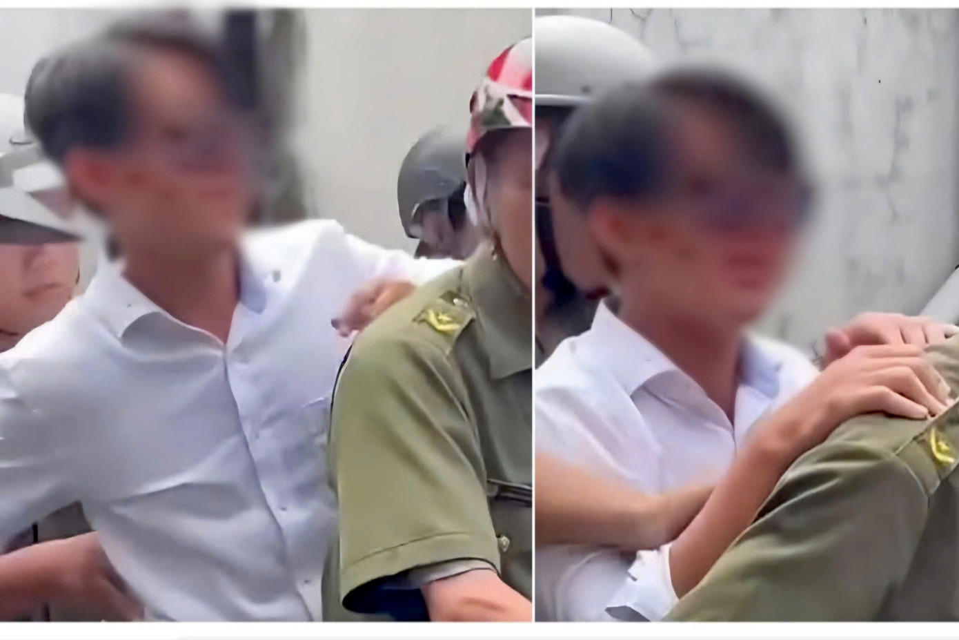 Xác minh clip 'thầy giáo đưa học sinh lớp 9 vào nhà nghỉ' - Ảnh 1. Xác minh clip 'thầy giáo đưa học sinh lớp 9 vào nhà nghỉ' - Ảnh 1.