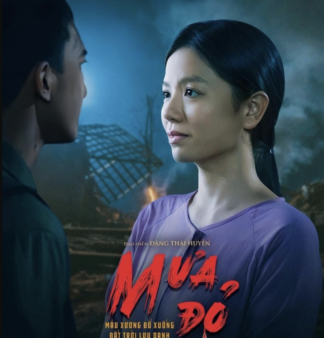 Nữ chính Mưa Đỏ bỗng thành  Nữ chính Mưa Đỏ bỗng thành