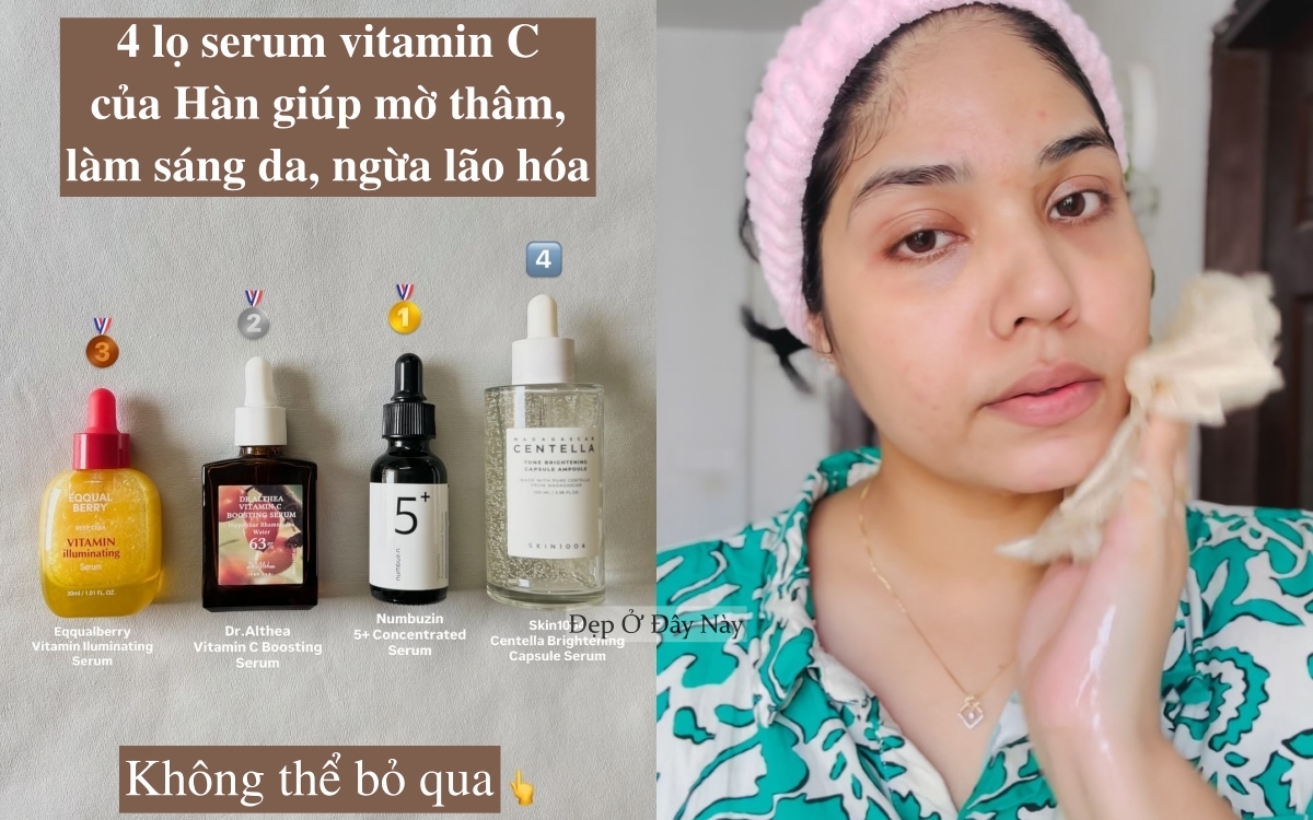 Thử hơn 20 chai serum vitamin C, nàng blogger chỉ giữ lại đúng 4 lọ này - Ảnh 1.