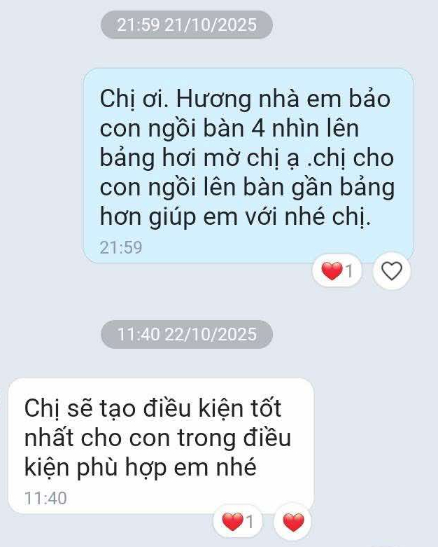 Đoạn hội thoại với cô giáo gây tranh cãi nhất lúc này: Chỉ thiếu một chữ, bà mẹ bị chỉ trích thiếu tinh tế! - Ảnh 1. Đoạn hội thoại với cô giáo gây tranh cãi nhất lúc này: Chỉ thiếu một chữ, bà mẹ bị chỉ trích thiếu tinh tế! - Ảnh 1.