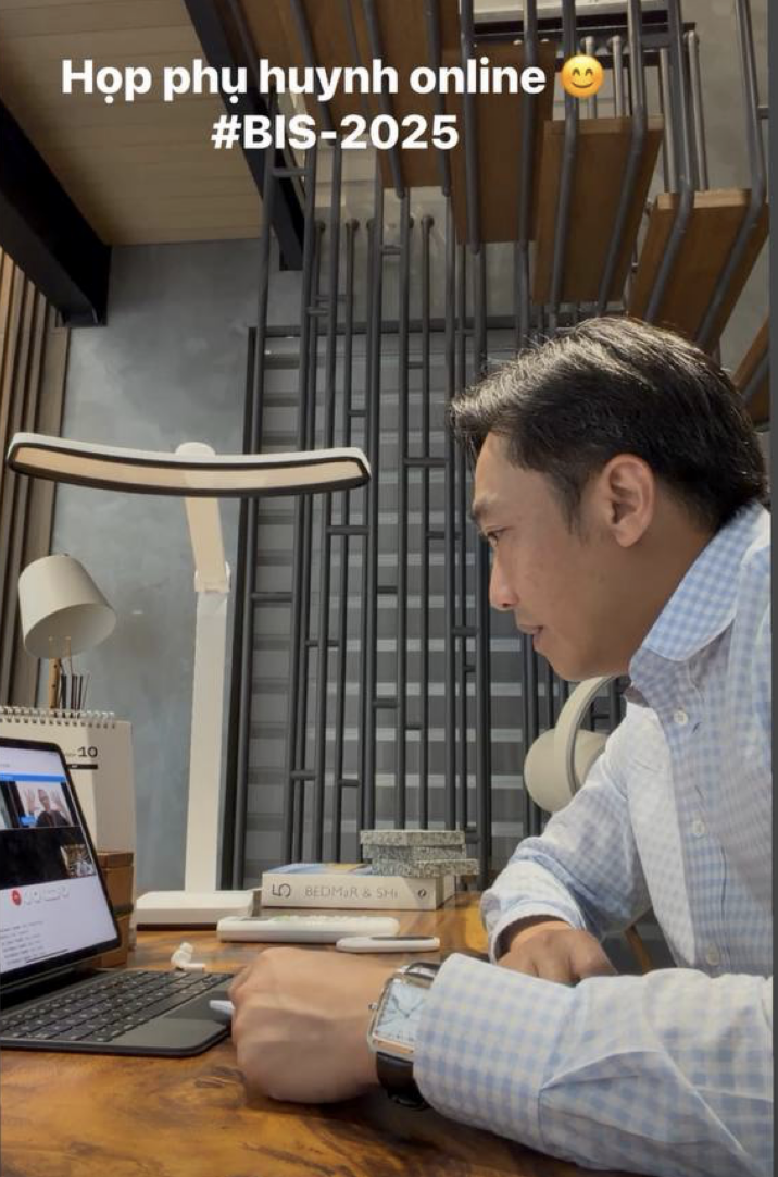 Cường Đô La họp phụ huynh- Ảnh 1. Cường Đô La họp phụ huynh- Ảnh 1.