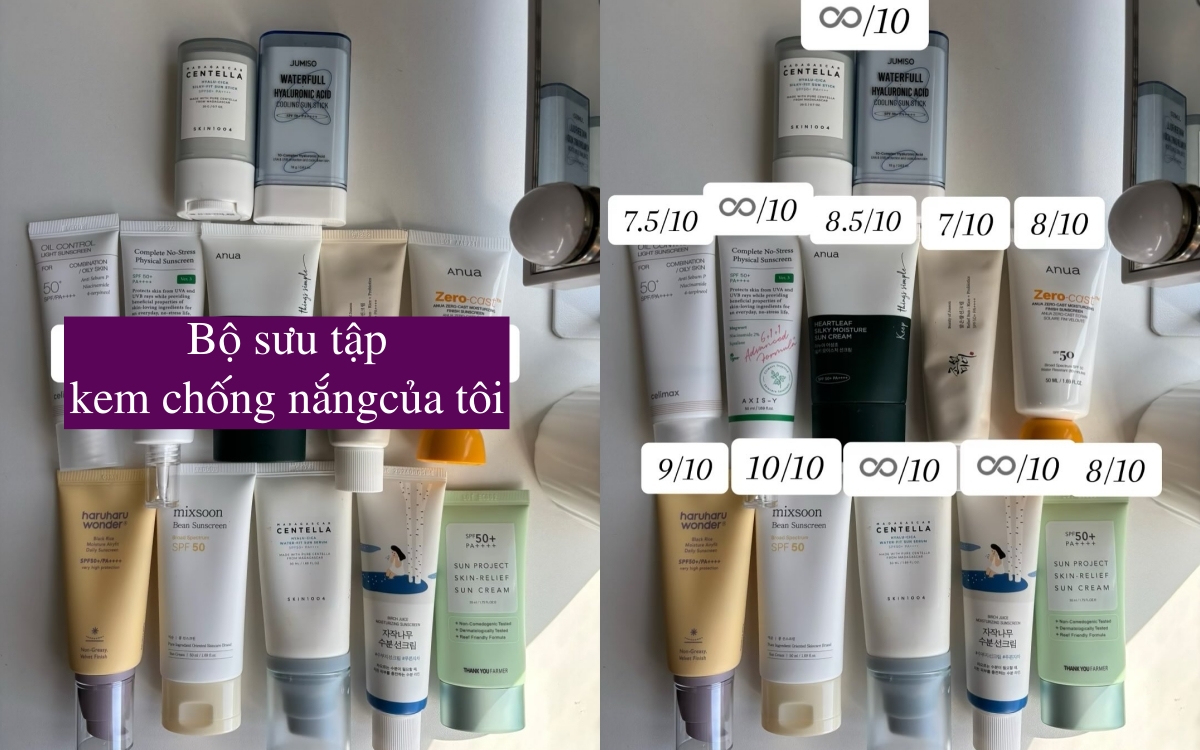 Thử cả chục loại kem chống nắng, tôi đã tìm ra 5 sản phẩm đáng mua nhất! - Ảnh 2. Thử cả chục loại kem chống nắng, tôi đã tìm ra 5 sản phẩm đáng mua nhất! - Ảnh 2.