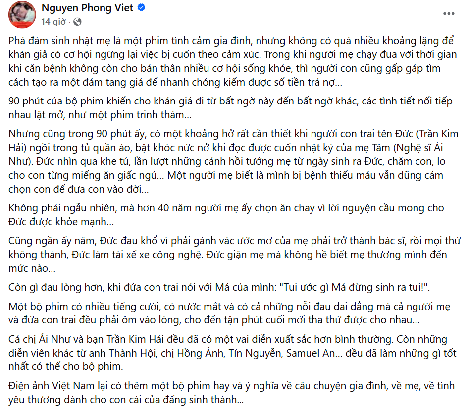 Ra mà coi phim Việt "điên nhất 2025": Netizen khen nức nở, chê đúng 1 điểm quá đáng tiếc - Ảnh 4. Ra mà coi phim Việt "điên nhất 2025": Netizen khen nức nở, chê đúng 1 điểm quá đáng tiếc - Ảnh 4.