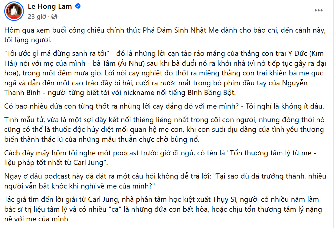 Ra mà coi phim Việt "điên nhất 2025": Netizen khen nức nở, chê đúng 1 điểm quá đáng tiếc - Ảnh 3. Ra mà coi phim Việt "điên nhất 2025": Netizen khen nức nở, chê đúng 1 điểm quá đáng tiếc - Ảnh 3.