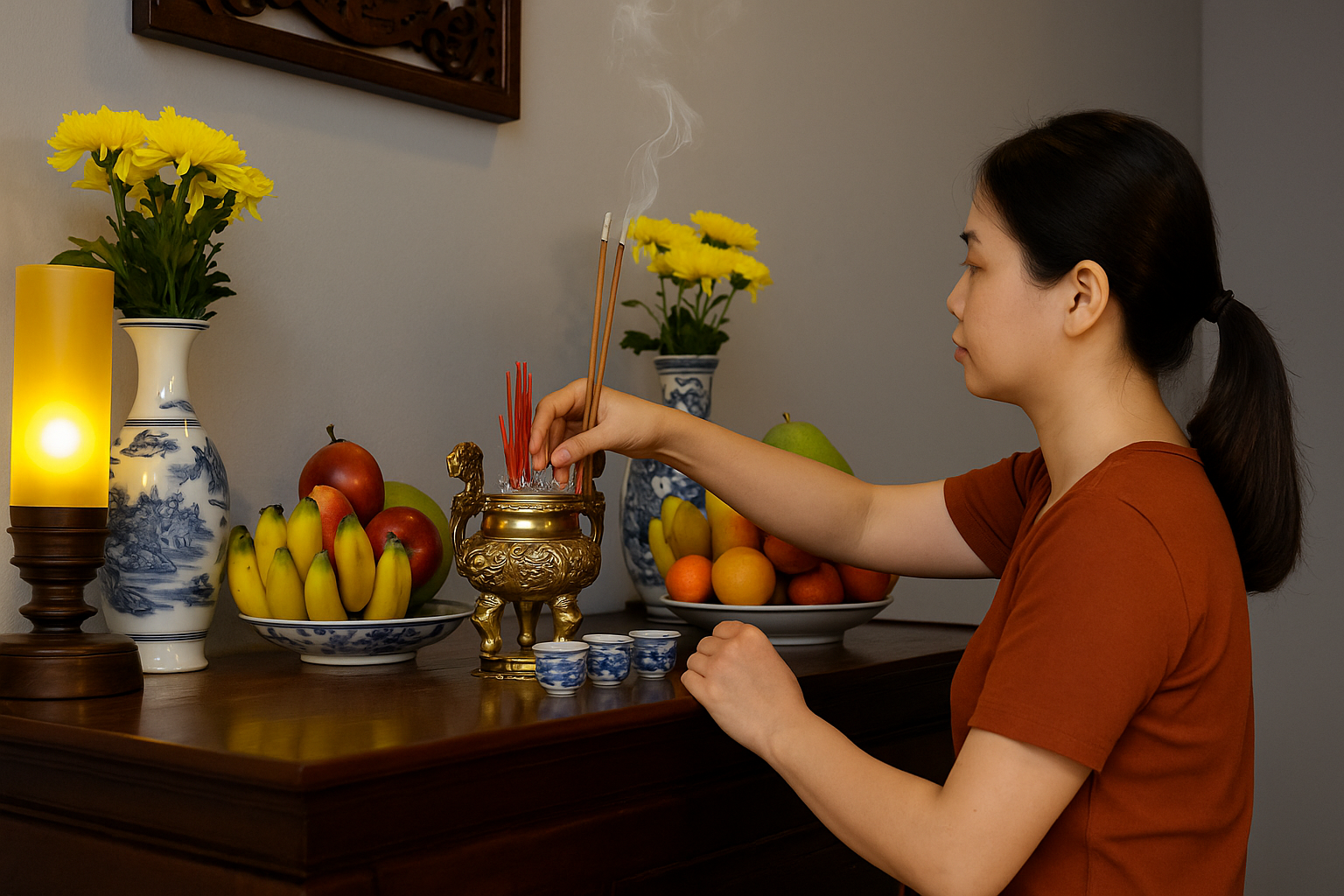 10 lưu ý khi thắp hương ngày Rằm- Ảnh 1. 10 lưu ý khi thắp hương ngày Rằm- Ảnh 1.