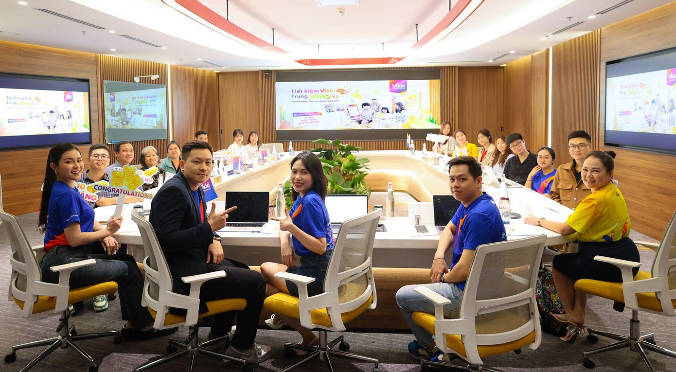 Trúng vàng mỗi ngày cùng Vikki Bank - Ngân hàng Tiết kiệm Tốt nhất - Ảnh 2. Trúng vàng mỗi ngày cùng Vikki Bank - Ngân hàng Tiết kiệm Tốt nhất - Ảnh 2.