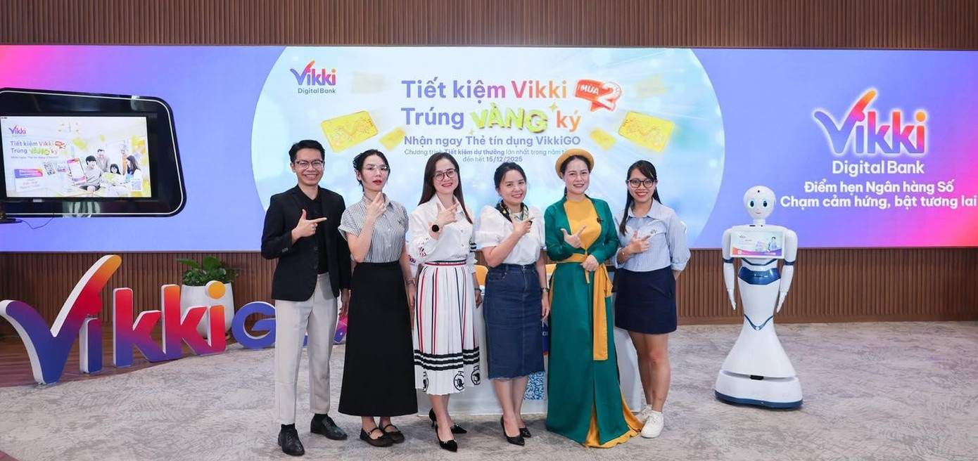 Trúng vàng mỗi ngày cùng Vikki Bank - Ngân hàng Tiết kiệm Tốt nhất - Ảnh 3. Trúng vàng mỗi ngày cùng Vikki Bank - Ngân hàng Tiết kiệm Tốt nhất - Ảnh 3.