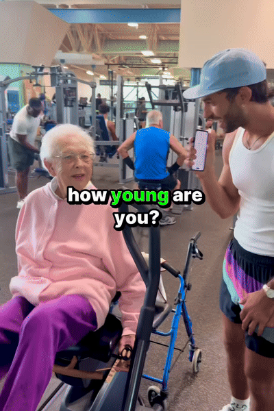 Người phụ nữ 100 tuổi gây sốt vì bài tập thể dục tại phòng gym tiết lộ bí quyết khỏe mạnh, đủ sức đến phòng tập 3 lần/tuần - Ảnh 2.