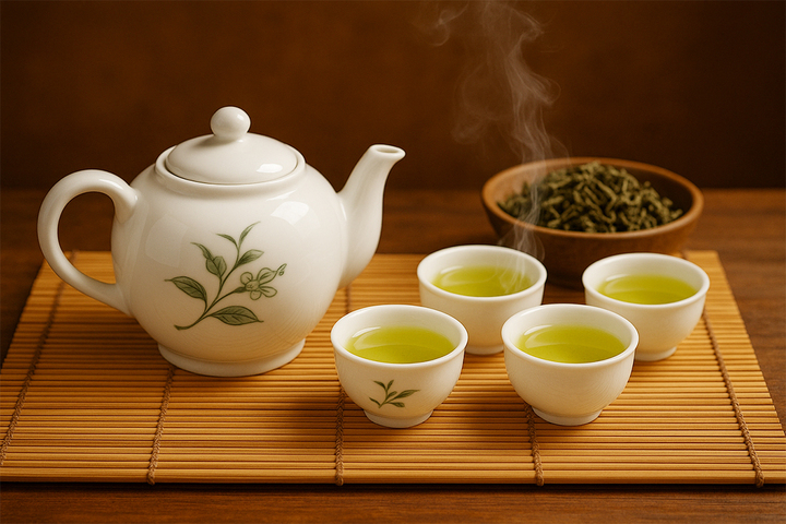 Hướng dẫn pha trà mạn đúng cách để nước trà xanh ngát - Ảnh 1.