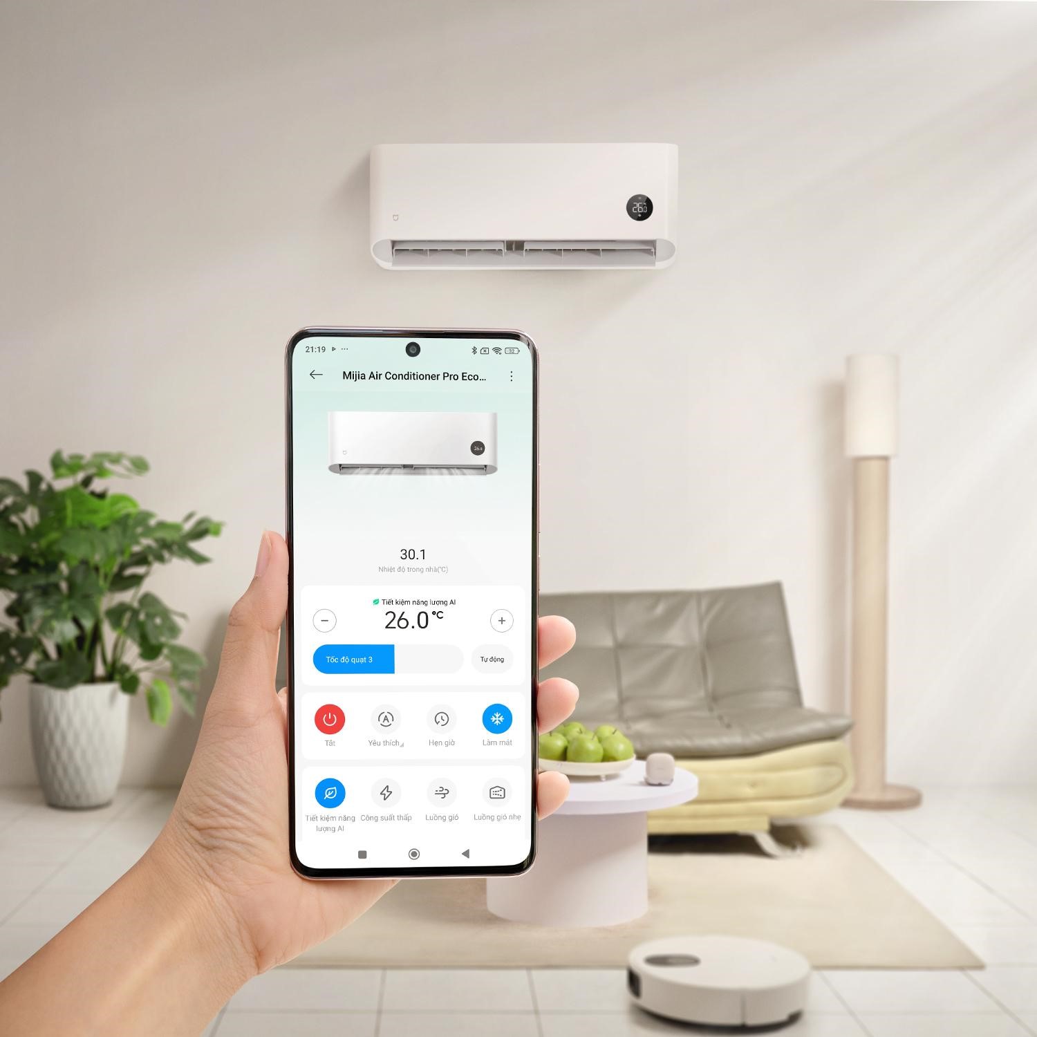Mijia Air Conditioner Pro Eco Inverter: Làm mát nhanh chỉ 30 giây, tiết kiệm điện năng, tối ưu vận hành- Ảnh 3.
