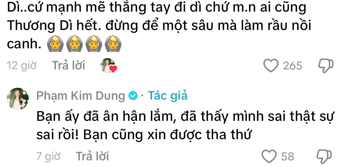 Bà Phạm Kim Dung lên tiếng sau khi Hoa hậu Yến Nhi có phát ngôn nói xấu sau lưng: 