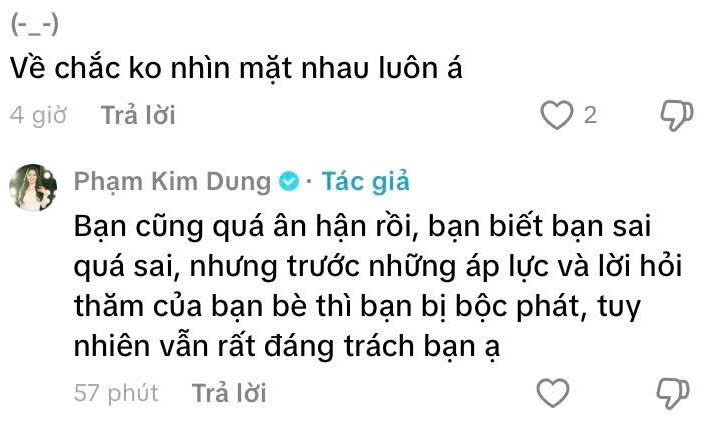 Bà Phạm Kim Dung lên tiếng sau khi Hoa hậu Yến Nhi có phát ngôn nói xấu sau lưng: 
