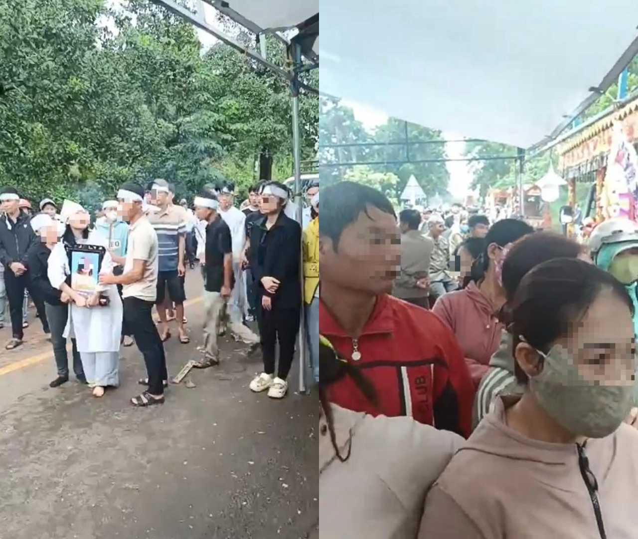 Xót xa tang lễ 3 người bị bắn tử vong ở Đồng Nai, hàng xóm tiếc thương: &quot;Tôi đã rất sốc và đau lòng&quot; - Ảnh 1.