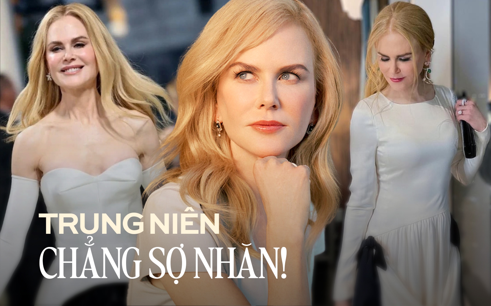 Sao Hollywood U60 da trắng mịn căng mọng nhờ làm vừa đủ 1 việc để chống nhăn, đêm ngày đau đầu chuyện ly hôn cũng chẳng nề hà vì nắm trong tay bảo bối