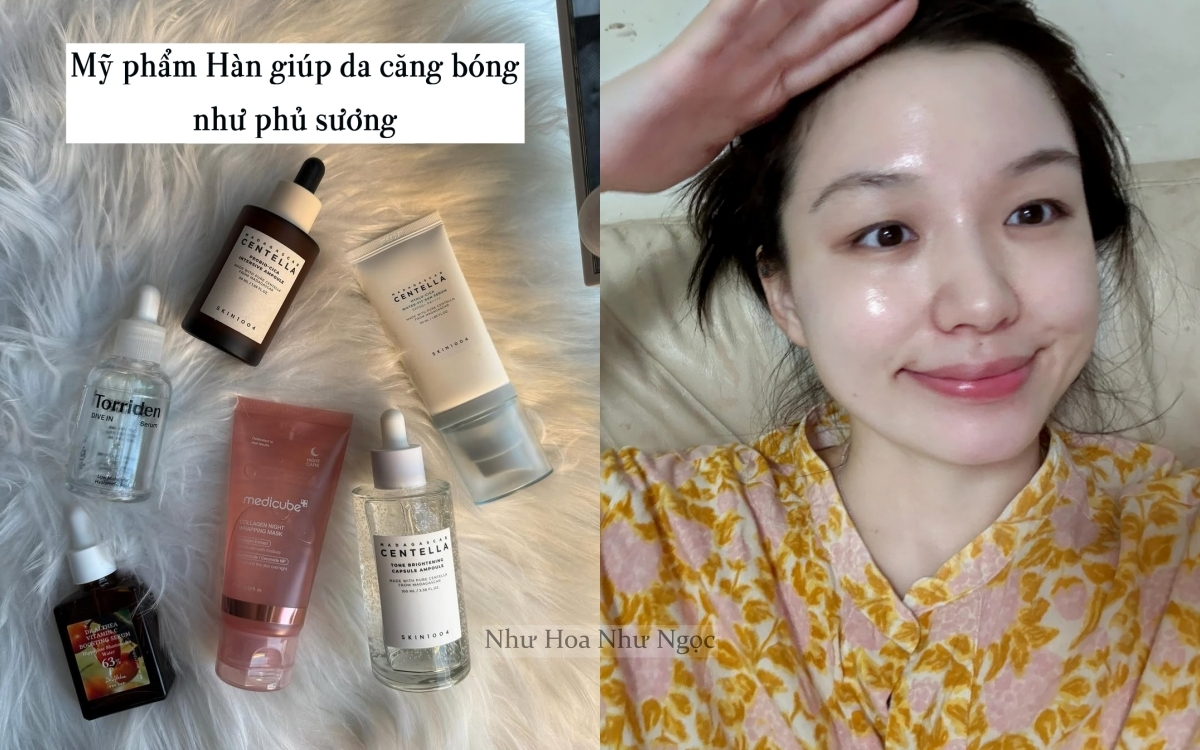 Ngoài 30 tuổi mà da vẫn bóng như gương nhờ 5 lọ "serum bơm nước" đỉnh cao - Ảnh 1. Ngoài 30 tuổi mà da vẫn bóng như gương nhờ 5 lọ "serum bơm nước" đỉnh cao - Ảnh 1.