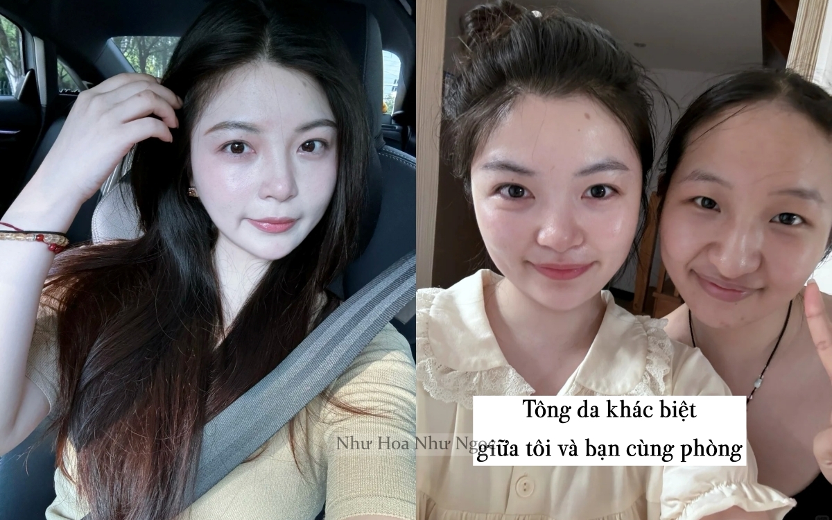 Không kem trộn, không tắm trắng, cô nàng biến da từ ngăm đen thành trắng bật tông ngoạn mục - Ảnh 2.