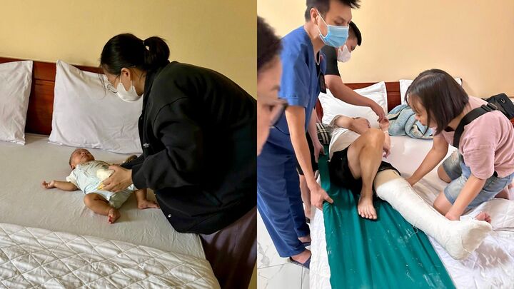 Chủ nhà nghỉ ở Thái Nguyên mở cửa miễn phí đón hơn 100 người đến tránh lũ - Ảnh 2.