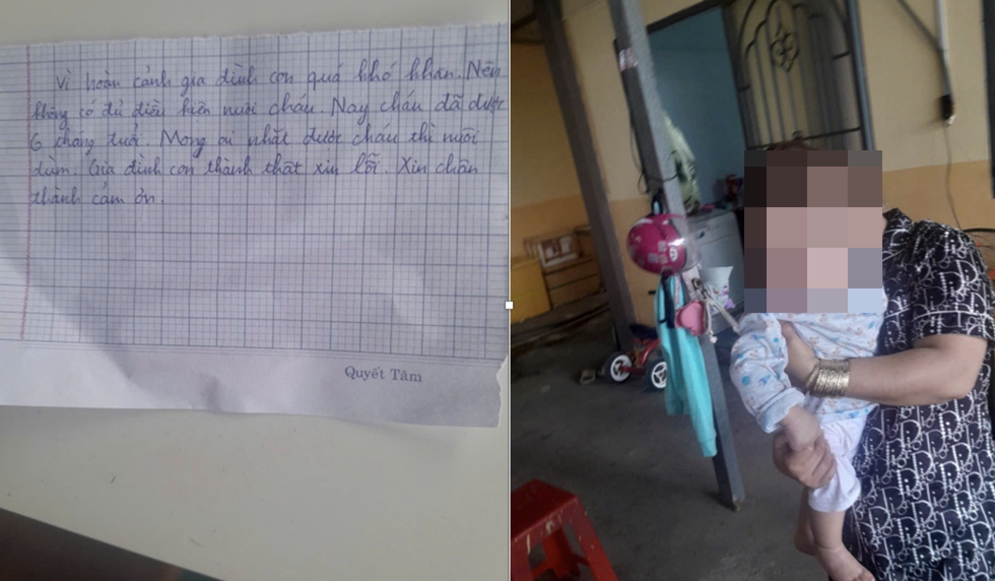 Công an Cần Thơ phát hiện màn kịch bỏ rơi con nhằm lách luật nhận con nuôi - Ảnh 1. Công an Cần Thơ phát hiện màn kịch bỏ rơi con nhằm lách luật nhận con nuôi - Ảnh 1.