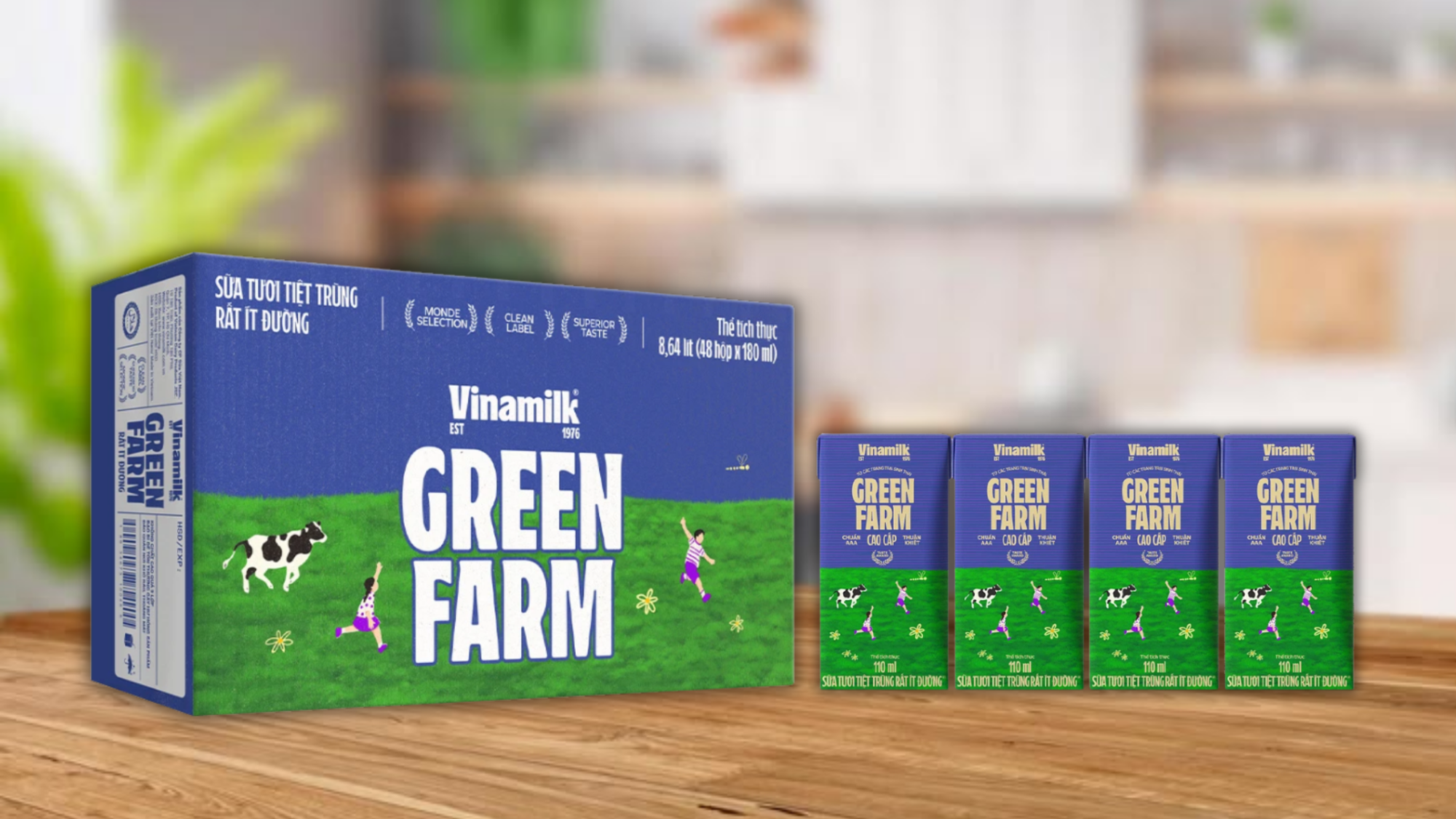Sữa tươi tiệt tr&ugrave;ng Vinamilk Green Farm tại AVAKids c&oacute; tốt kh&ocirc;ng?- Ảnh 1.