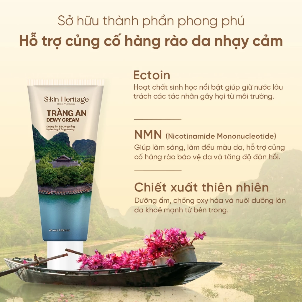 Không cần mỹ phẩm ngoại, đây là 5 kem dưỡng