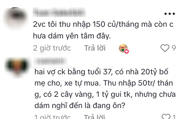 35 tuổi, có nhà, có xe và 2 con nhỏ: Thu nhập 30 triệu tháng, có vàng tích trữ... liệu có ổn không?- Ảnh 3. 35 tuổi, có nhà, có xe và 2 con nhỏ: Thu nhập 30 triệu tháng, có vàng tích trữ... liệu có ổn không? - Ảnh 3.