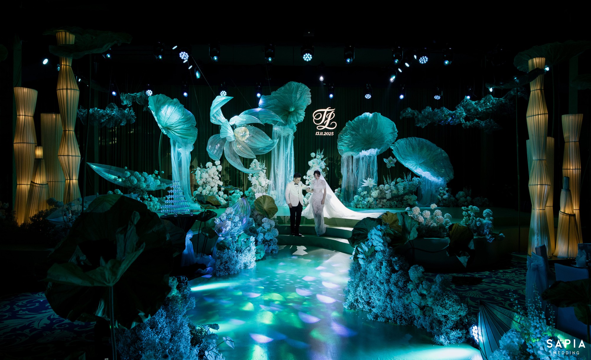 Đám cưới Hương Liên và thiếu gia: Nhan sắc cô dâu 10 điểm, đến hôm nay mới được thấy diện mạo chú rể!- Ảnh 11.