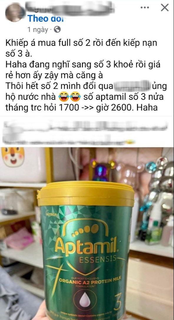 Hết hồn với giá sữa ngoại 